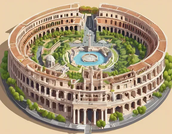 Rome in the spring image