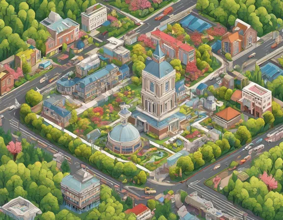 Salem OR in the spring image