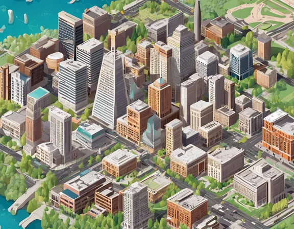 Salt Lake City in the spring image