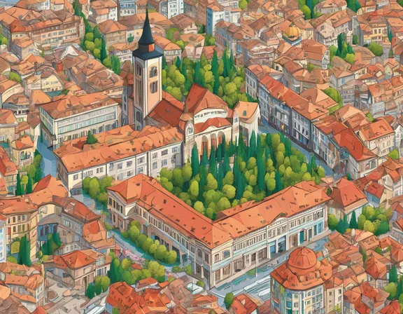 Sarajevo in the spring image