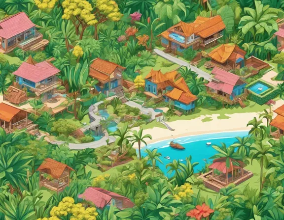 Seychelles in the spring image