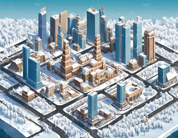 Shenyang in the winter image