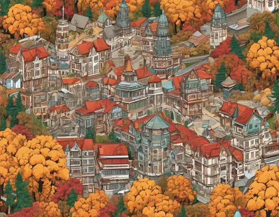 Shimla in the fall image