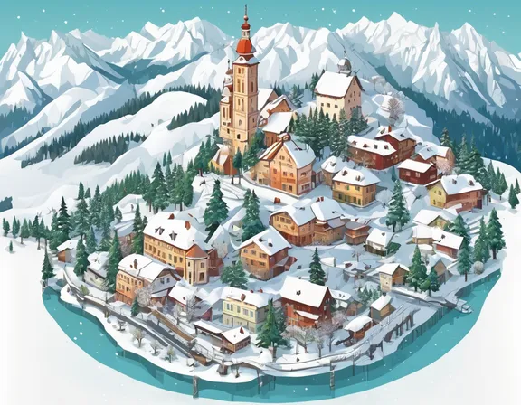 Slovenia in the winter image