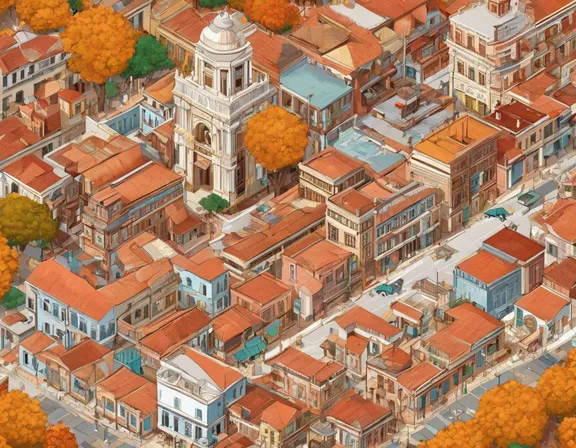 Sucre in the fall image