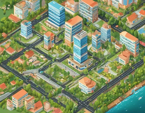 Tangerang in the spring image