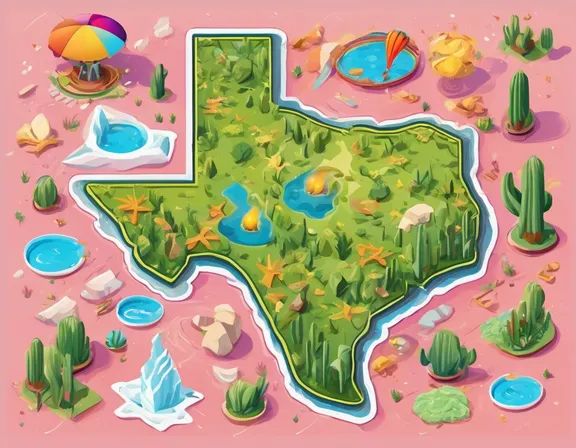 Texas in the summer image