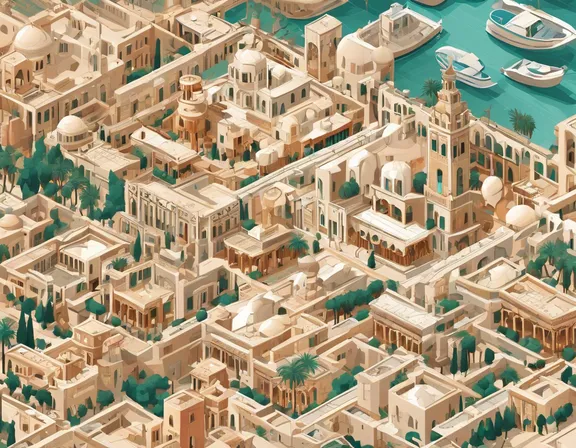 Tunis in the winter image