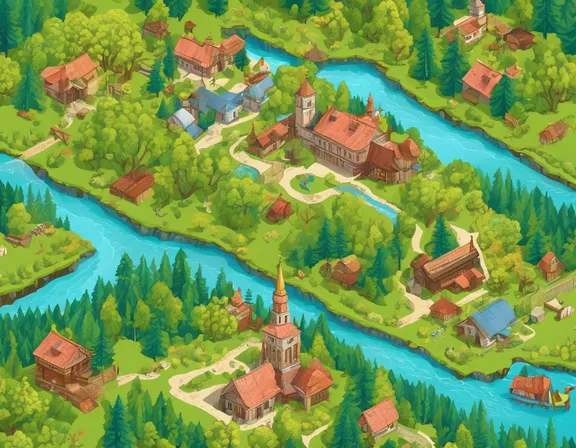 Ukraine in the spring image