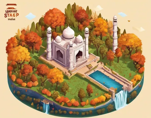 Uttar Pradesh in the fall image