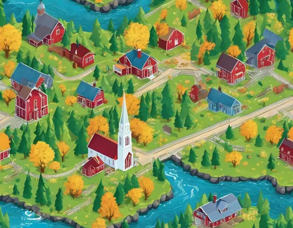 Vermont in the spring image