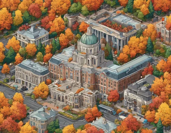Victoria BC in the fall image