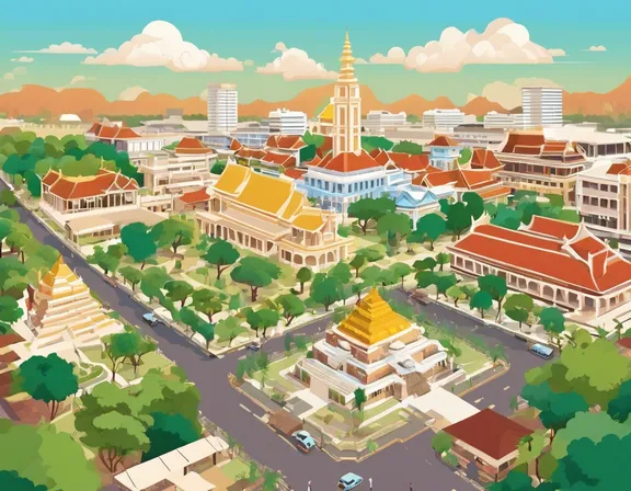 Vientiane in the summer image