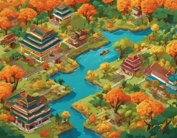 Vietnam in the fall image