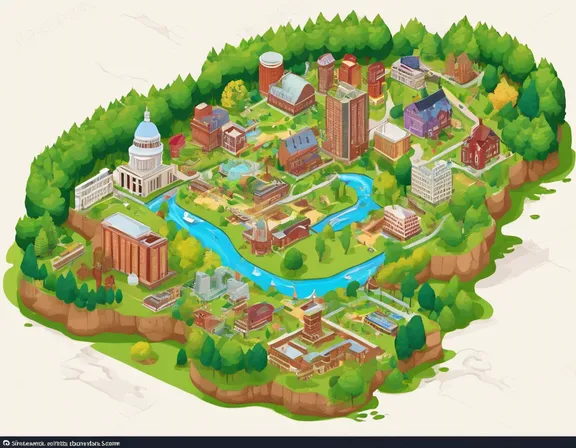 Virginia in the spring image