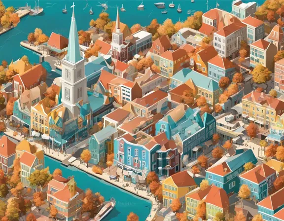 Willemstad in the fall image