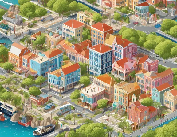 Willemstad in the spring image