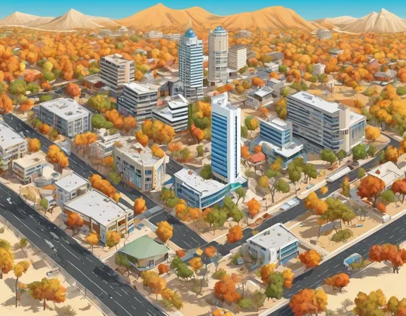 Windhoek in the fall image