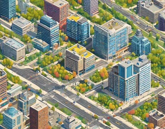 Winnipeg in the spring image