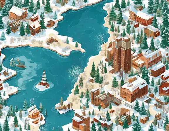 Wisconsin in the winter image