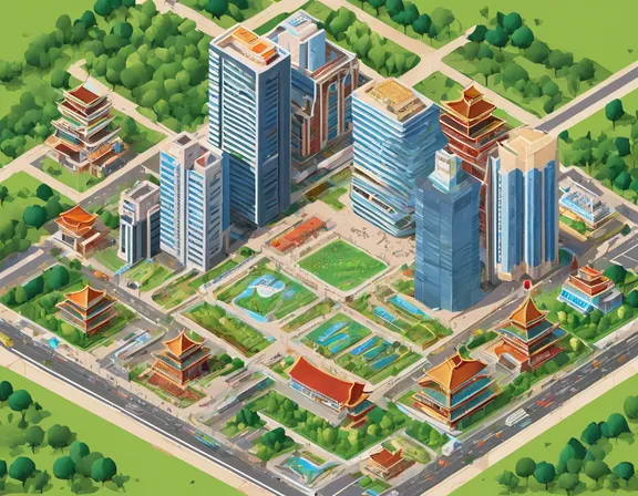 Xinzhou in the summer image