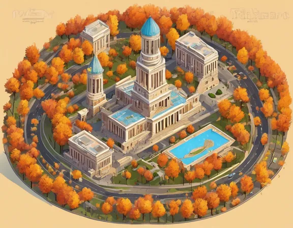 Yerevan in the fall image